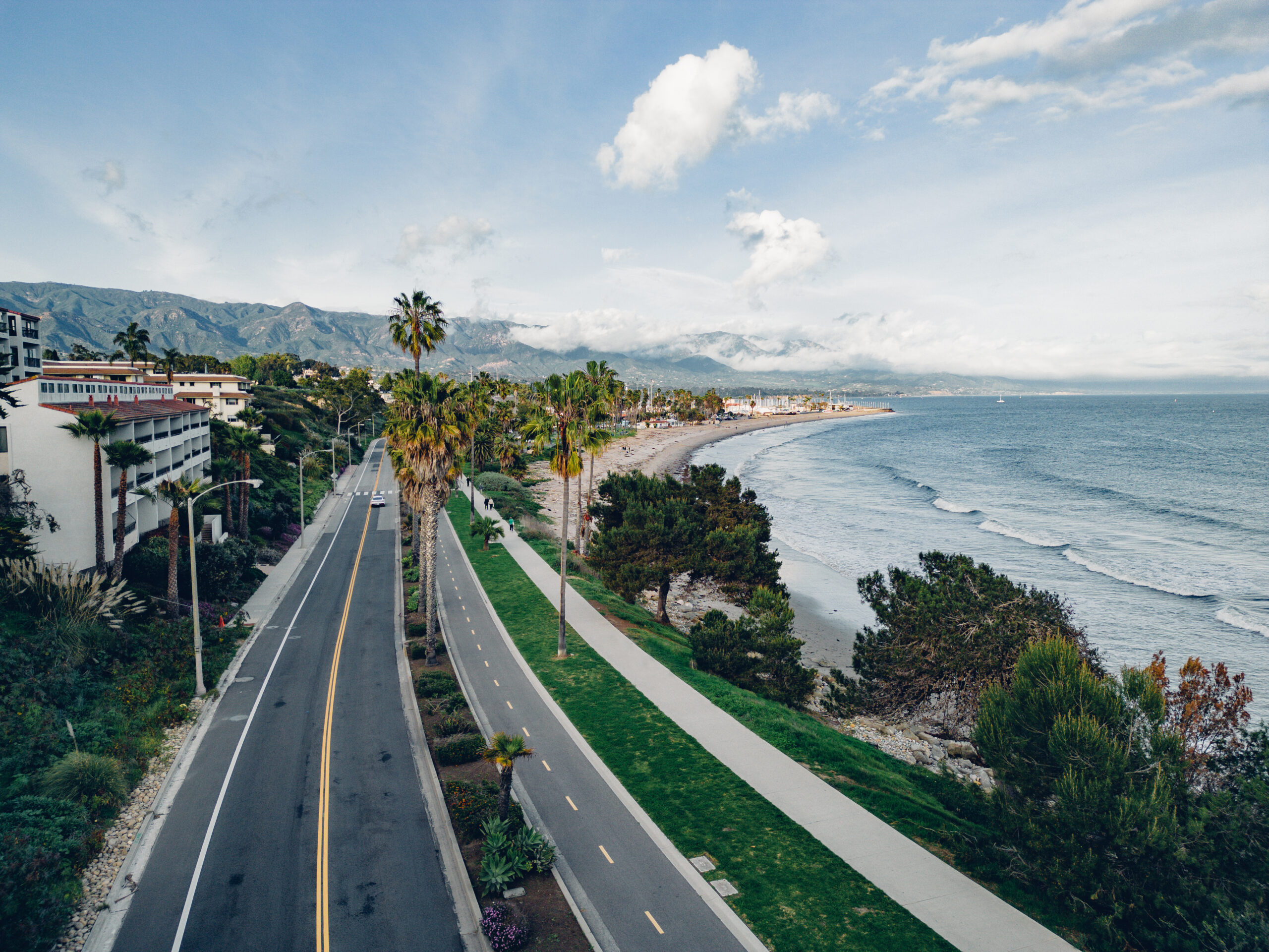 Coastline view in Santa Barbara