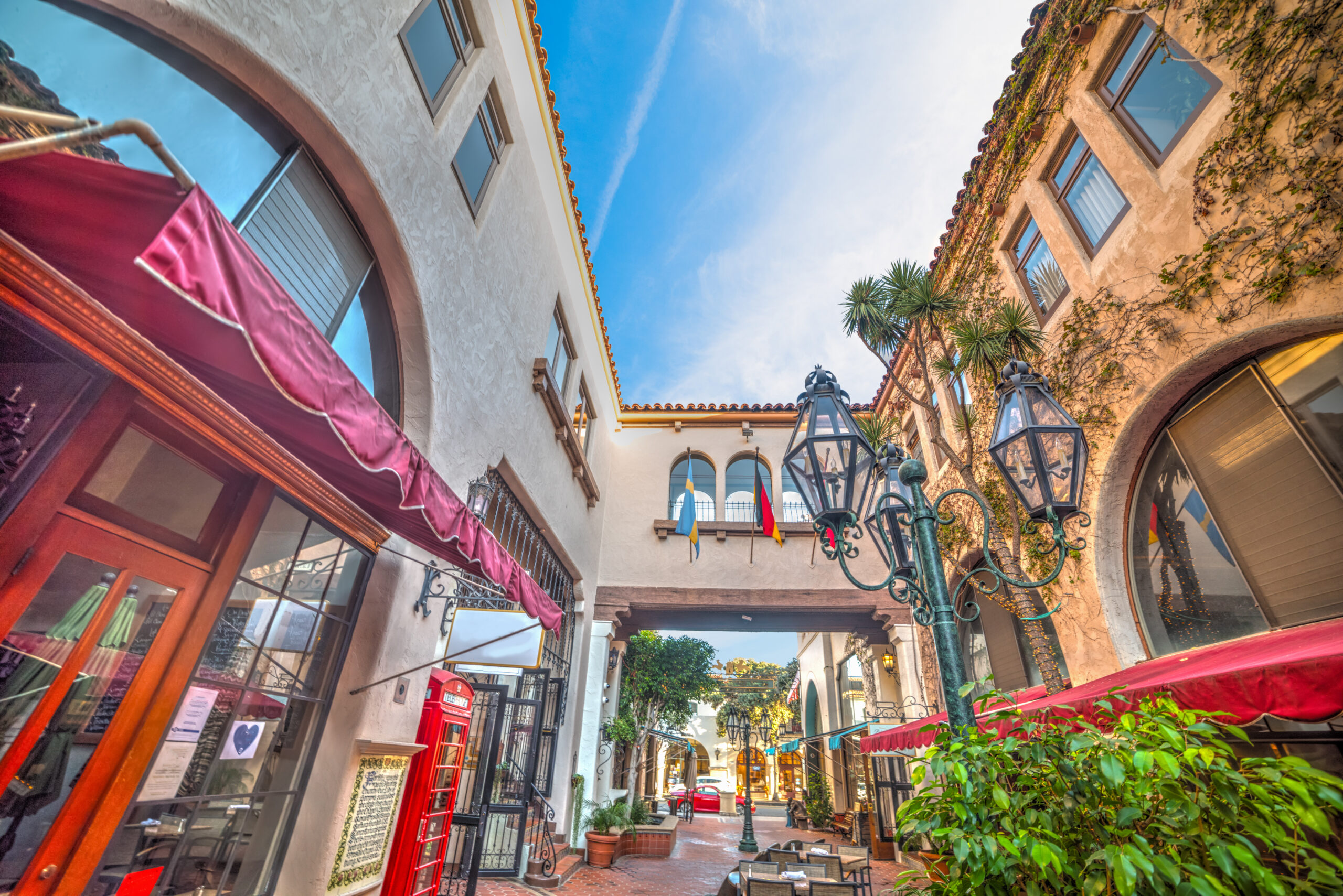 Shopping center in Santa Barbara